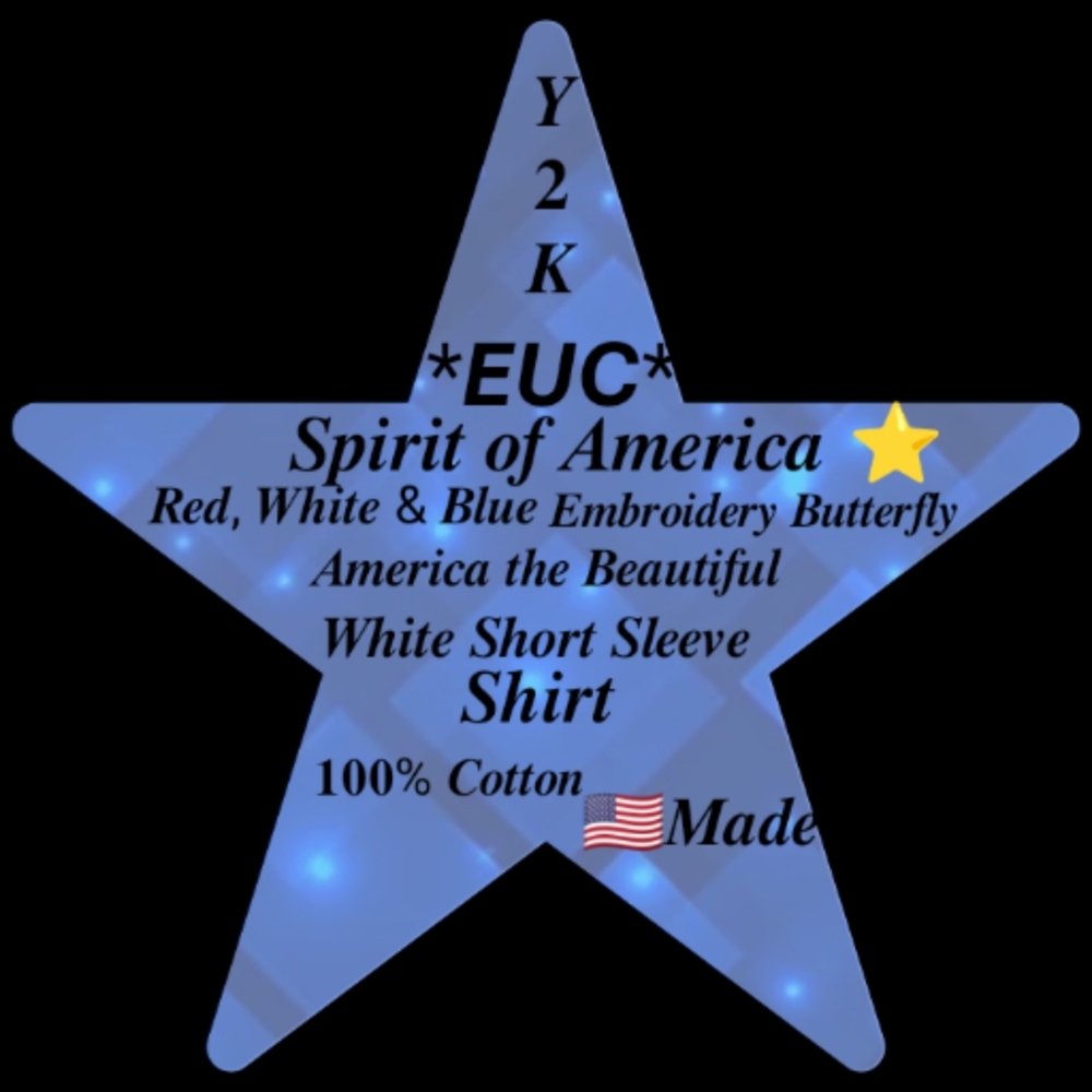 🇺🇸 𝑺𝒑𝒊𝒓𝒊𝒕 𝑶𝒇 𝑨𝒎𝒆𝒓𝒊𝒄𝒂⭐ 𝒀𝟐𝑲 𝑺𝒉𝒊𝒓𝒕 - Picture 2 of 14